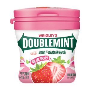 Wrigley's Erdbeere weich zum Kauen Minze Süßigkeiten 80g