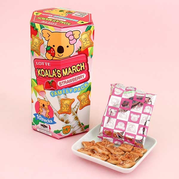 Koala's March Kekse Family Packung – Erdbeere