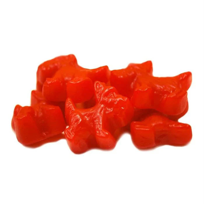 Scottie Dogs rote Lakritze