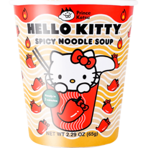 Hello kitty würzige Nudelsuppe