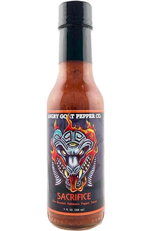 Angry Goat Pfeffer Co. Opfern Chilisauce, 5oz