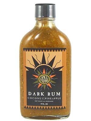Gewürzaustausch dunkle Rum Kokosnuss/Ananas-Sauce, . – 9oz