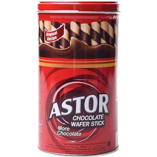 Astor – Schokolade Waffel Stick – Mehr Schokolade – 11.65 OZ