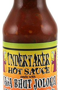 Undertaker with Naga Bhut Jolokia scharfe Sauce. – 5oz