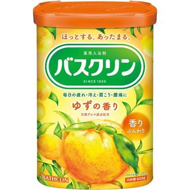 Bathclin Yuzu Duft 600g – medikamentöser Badezusatz
