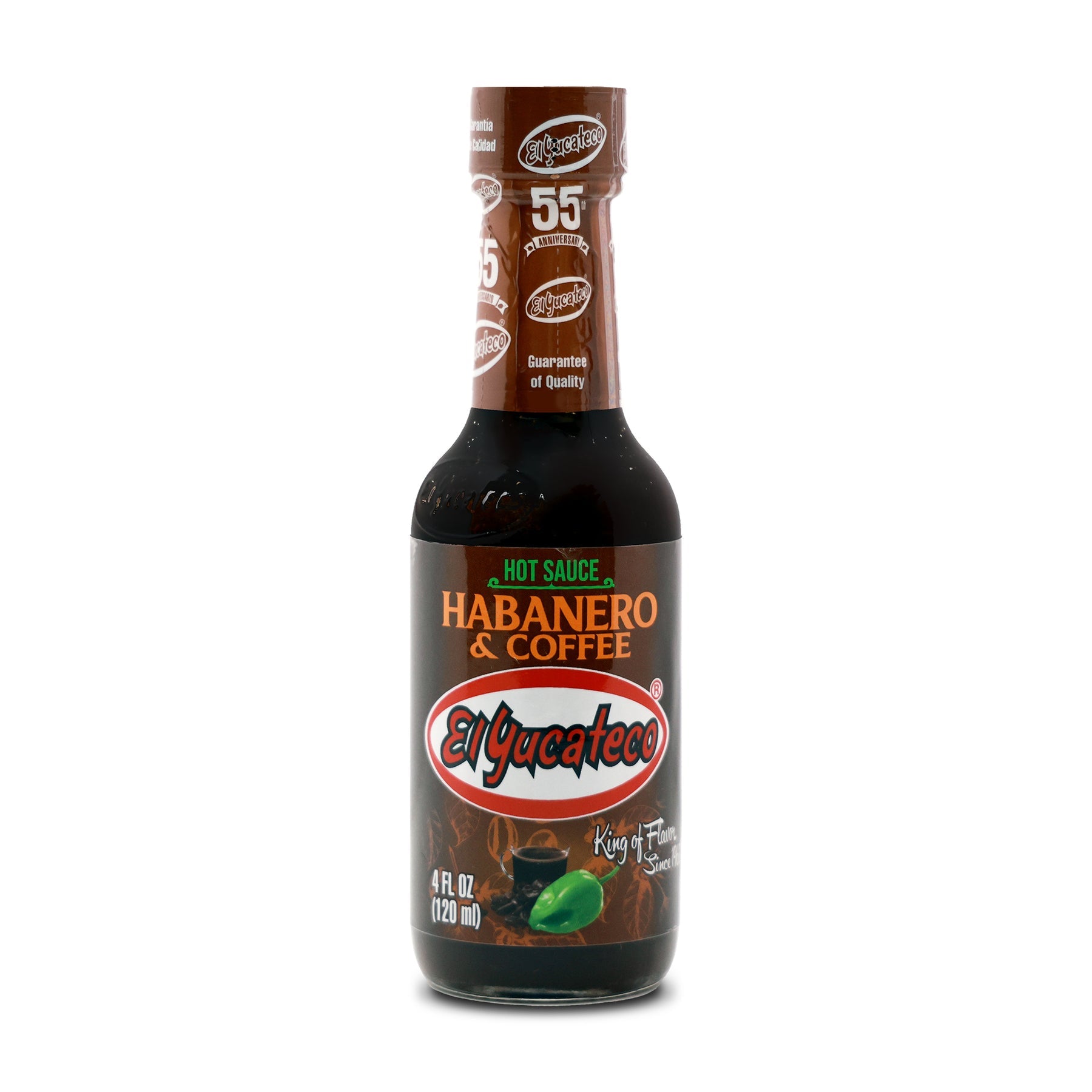 El Yucateco Kaffee Habanero Chilisauce – 4oz