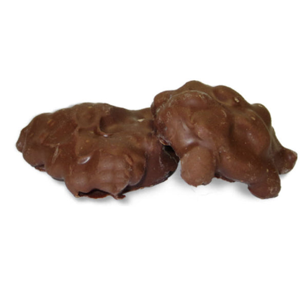 Milchschokolade Erdnuss Cluster 1/2 lb