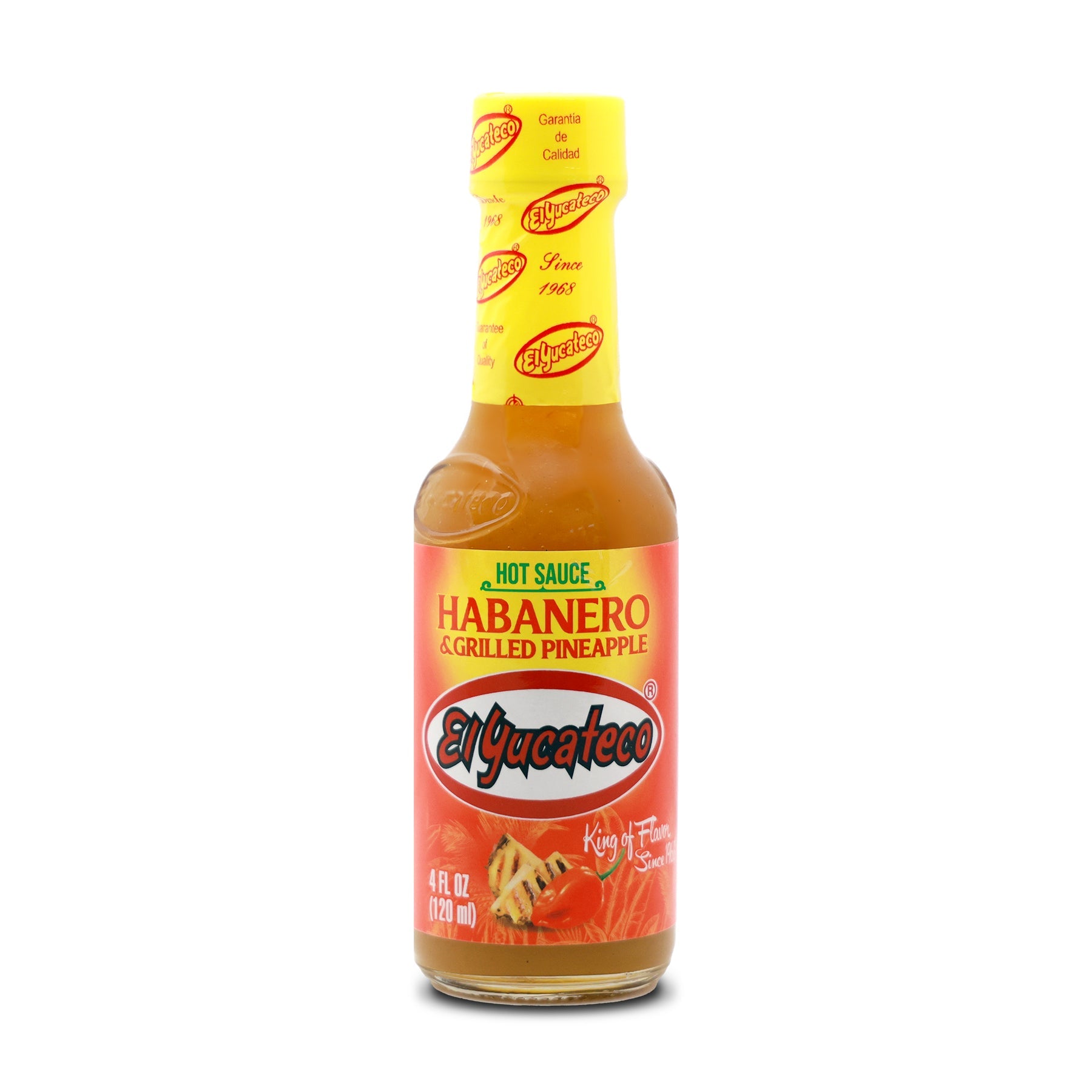 El Yucateco Gegrillte Ananas und Habanero Chilisauce – 4oz