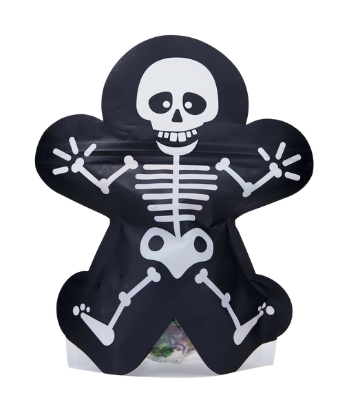 Halloween Skelett Treat Tasche