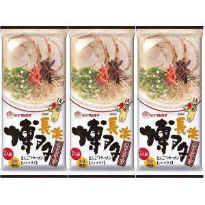 Marutai Hakata Nagahama Soy Soße tonkotu Instant Ramen (Packung mit 3)