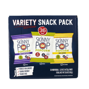 SkinnyPop Popcorn Sorte Snack-Packung, 36 ct.