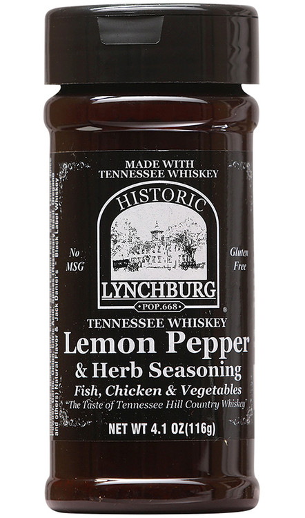 Historic Lynchburg Tennessee Whiskey Zitronenpfeffer und Kräuter Gewürz, 4,1 oz