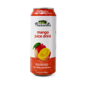 Pocasville Fruit Juices, Mango, 16,5 Unze Flüssigkeit