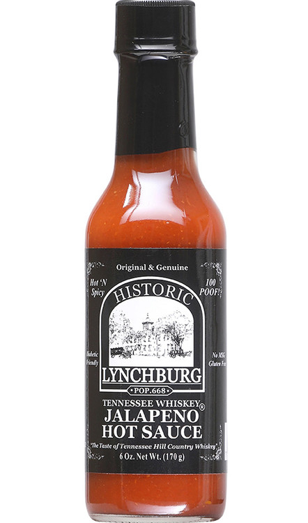 Historic Lynchburg Tennessee Whiskey Jalapeno Chilisauce mit Jack Daniels, 6oz