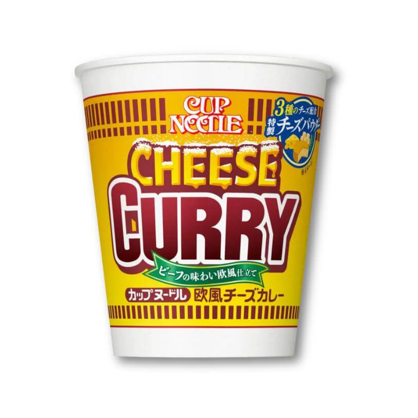Nissin Perfect Match! Europäisches Curry mit speziellem Käsepulver