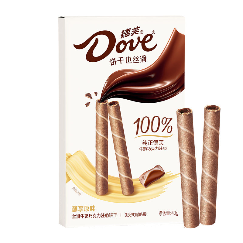 Dove Milch Schokolade gefüllte Kekse 40g