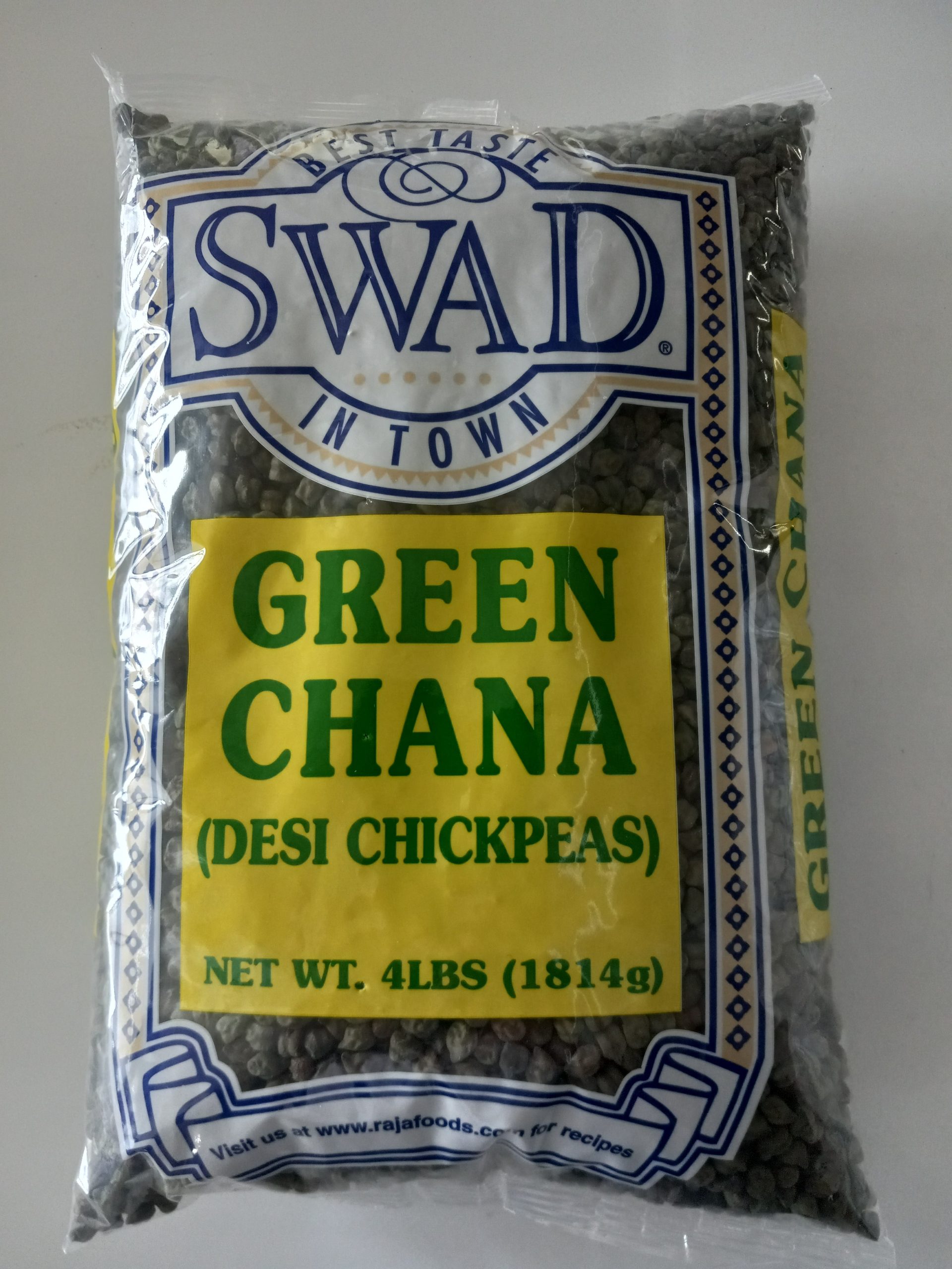 Swad Grün Chana (Desi Kichererbsen) 4 lbs