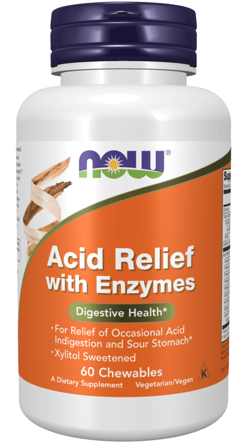 Acid Relief mit Enzymen Kautabletten
