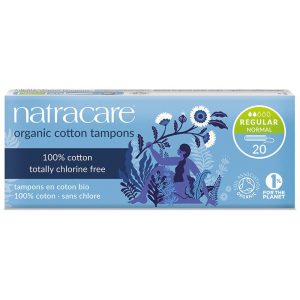 Natracare Bio Tampons – 100% Baumwolle, – 20pc