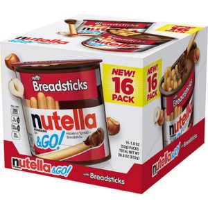 Nutella & Go Snack-Pack Haselnuss mit Brotstäbchen, 29,3 Unzen