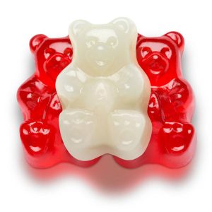 rot & weiß Gummibärchen 1/2 lb