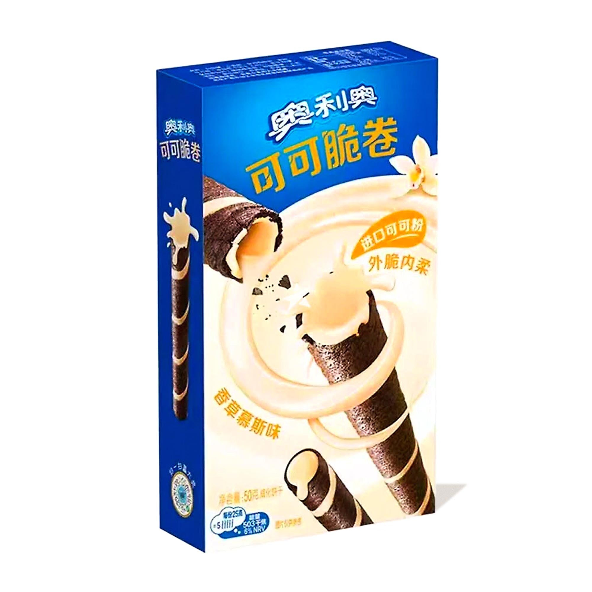 Oreo Roll: Vanille-Mousse