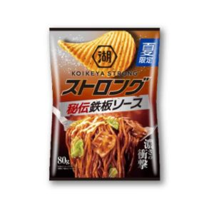 Koikeya STRONG Kartoffelchips – geheime Teppanyaki-Sauce