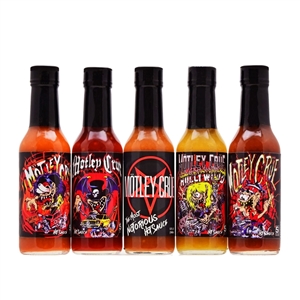 Motley Crue Chilisauce Sammler Geschenk-Set, 5/5oz