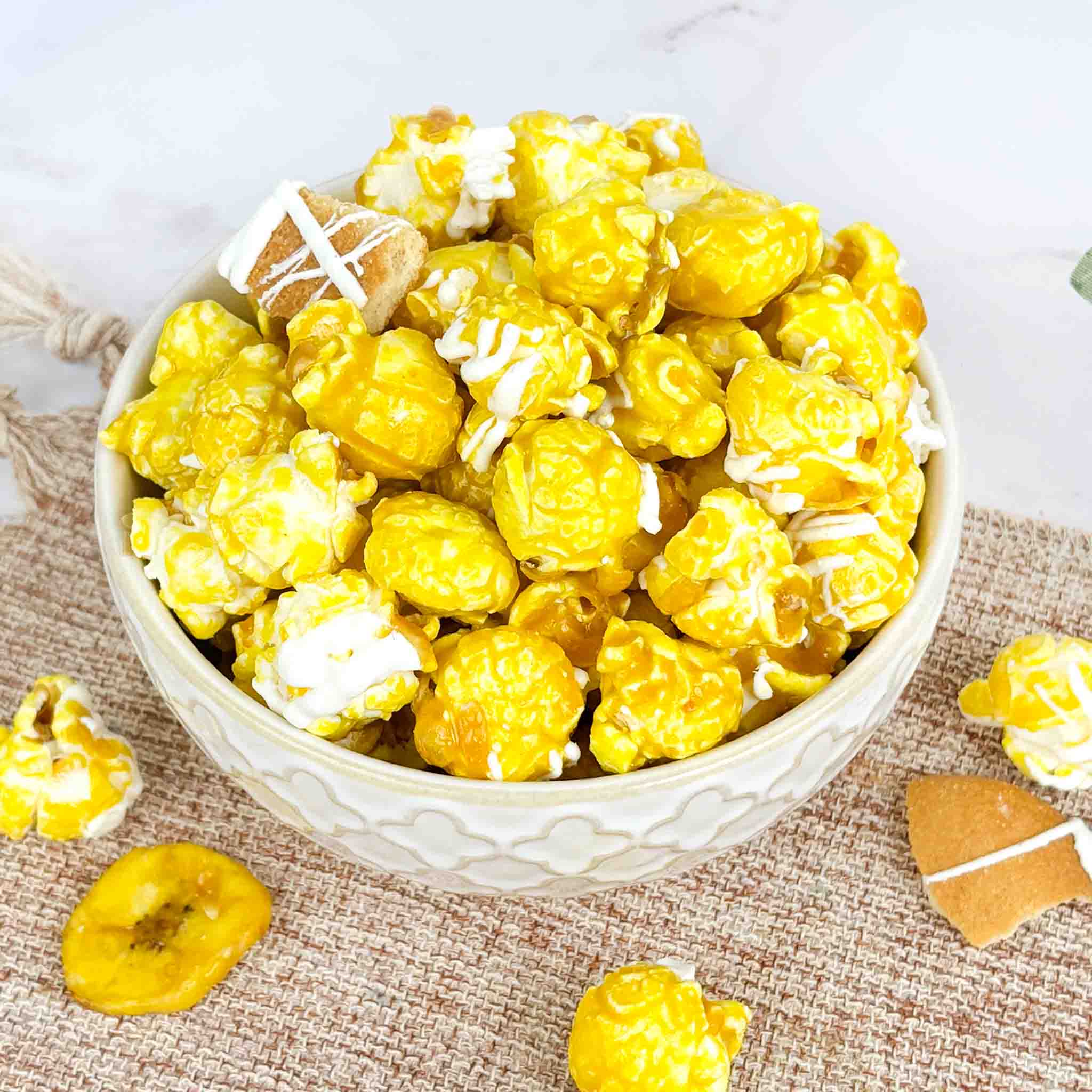 Banane Puddin' Popcorn