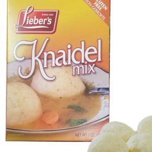Lieber’s Knaidel Mix, Glutenfrei, Matzo Ball und Suppenmischung, koscher für Passover, 5 Unzen