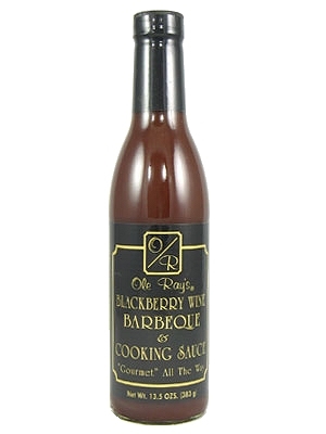 Ole Ray's Brombeere Wine BBQ und Kochsauce
