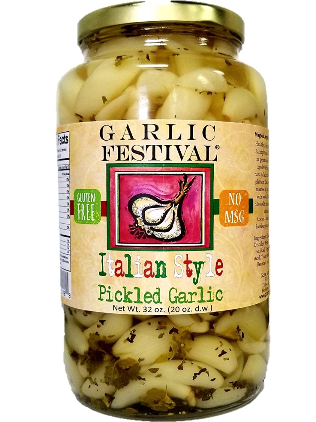 Eingelegter Knoblauch im italienischen Stil Knoblauch Festival 32