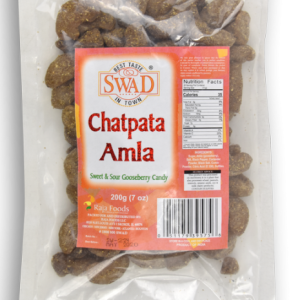 Swad Chatpata Amla, Süß und sauer Stachelbeerbonbons – 7oz / 200g