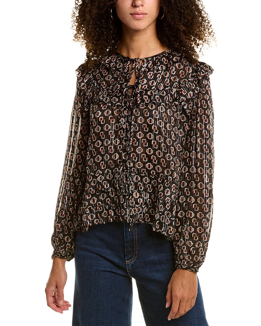 Maje Seide-Blend Top