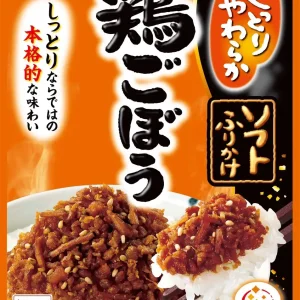 Marumiya -soft furikake, tori gobo, bonito, Huhn und Klette – 28g