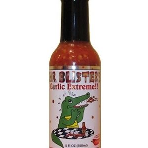Mr. Blister’s Knoblauch Extreme scharfe Sauce
