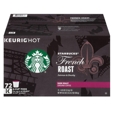 Starbucks Französischer gerösteter Kaffee K-Cups (72 ct.)