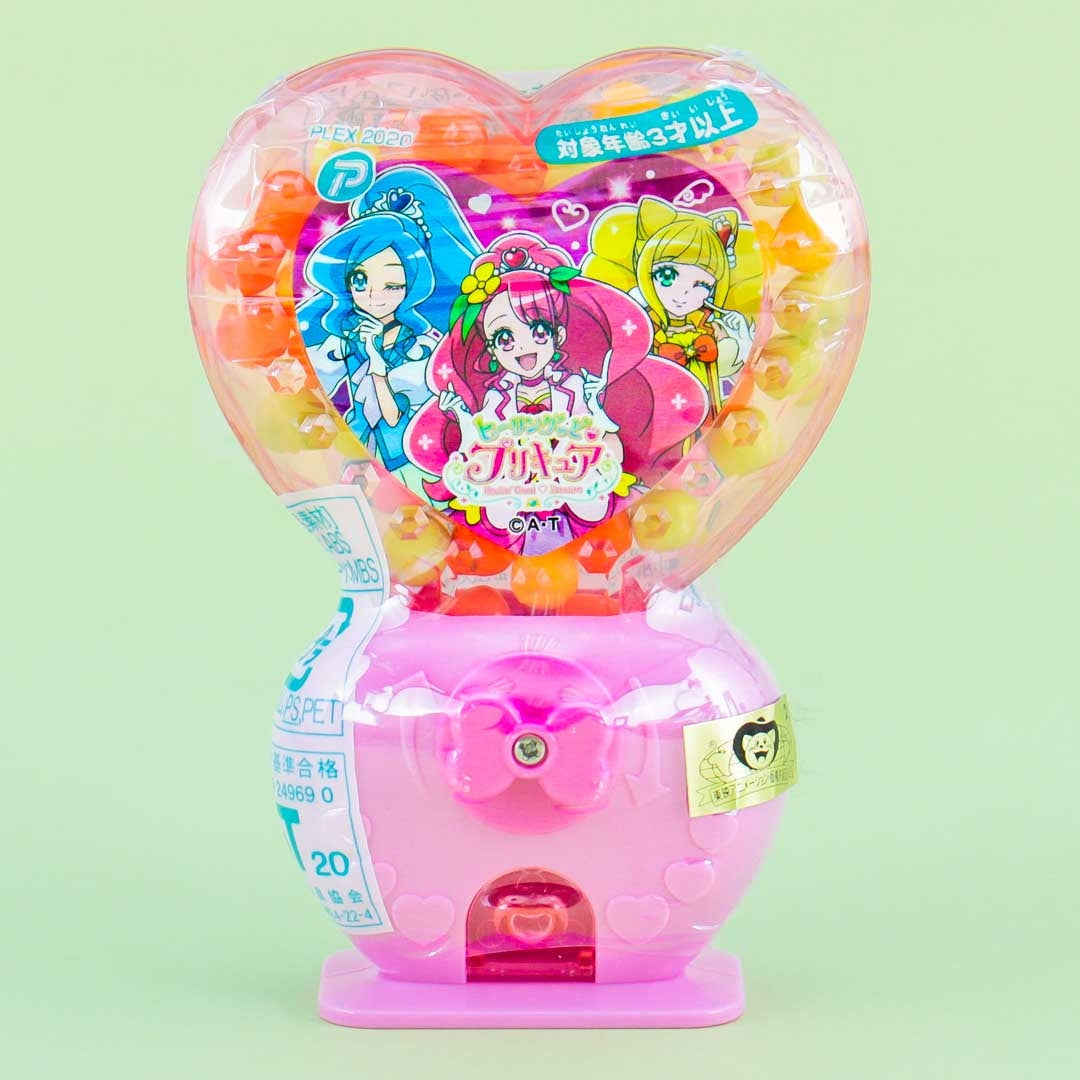 Herz KiraKira Pretty Cure Gashapon Süßigkeiten Maschine