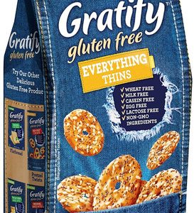 Gratify Glutenfrei alles Brezel dünn, 10,5 Unzen