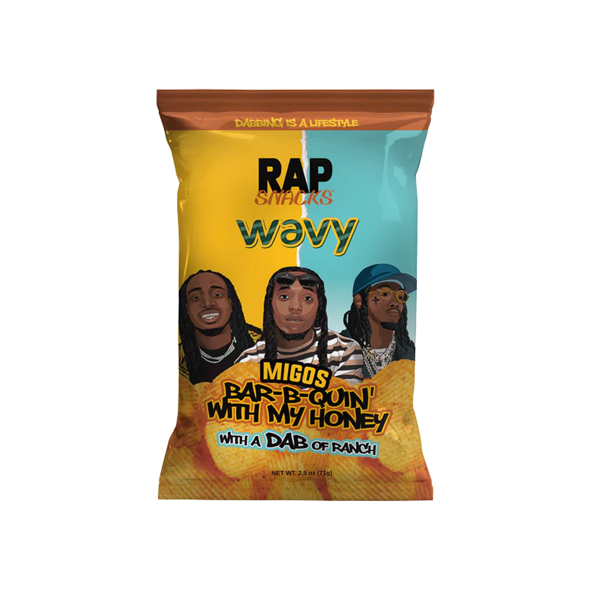 Rap Snacks Migos Bar-B-Quin 'mit meinem Honig mit einem Dab der Ranch (US)