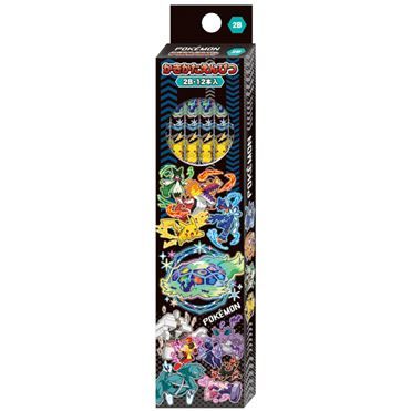 Pokémon Schreibstifte 2B Hexagonal – 12er Packung von Showa Note