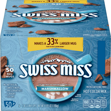 Schweizer Miss Marshmallow Hot Kakao Mischung Packets (50 ct.)