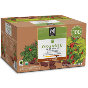 Member’s Mark Bio-Kaffek-Tasse, kolumbianische Arabica, 100 Anzahl