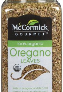 McCormick Gourmet Bio Oregano Blätter, 2,5 Unzen.