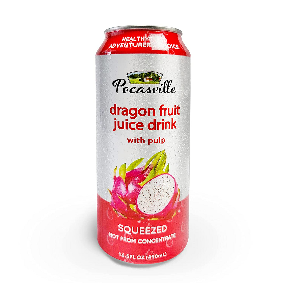 Pocasville Dragon Fruchtsaft trinken