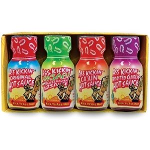 Mini Arsch kickin-scharfe Sauce 4-Pack
