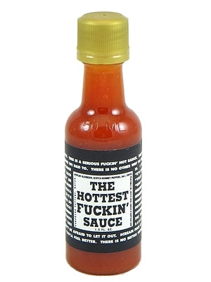 Heißeste Fuckin 'Soße Mini Chilisauce, 1,5 oz