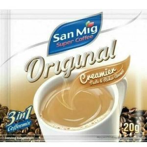 San Mig – Super Kaffee – original – 3 in 1 Kaffeemix – 25 Beutel – 425 g