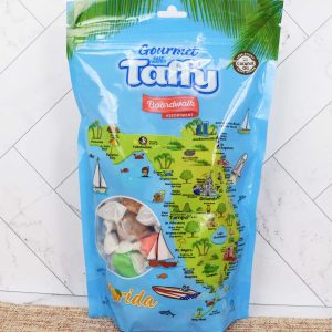 Florida Map Taffy Stand-up Beutel, Promenadensortiment – 14 Unzen