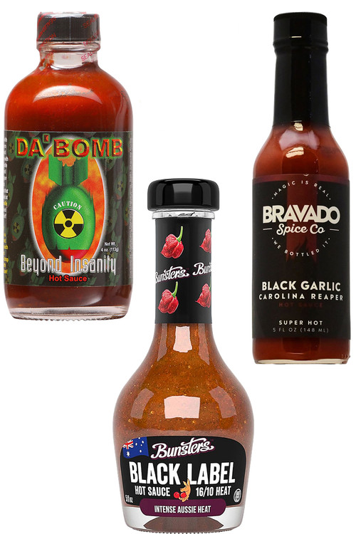 Hot Ones Saison 6 Chilisauce Set 1, 1/4oz, 2/5oz